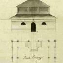 Kozienice Stara Synagoga-plan 1782